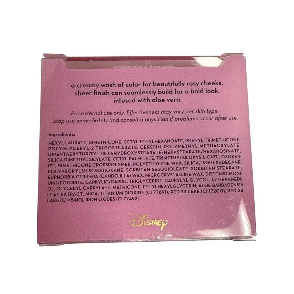 Creme Shop X Disney Blush Balm Desert Romance Princess Jasmine NIB Compact